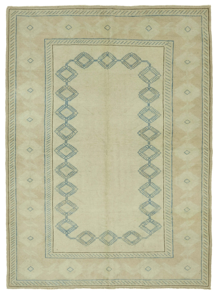6x8 Vintage Handmade Anatolian Rug - 46804