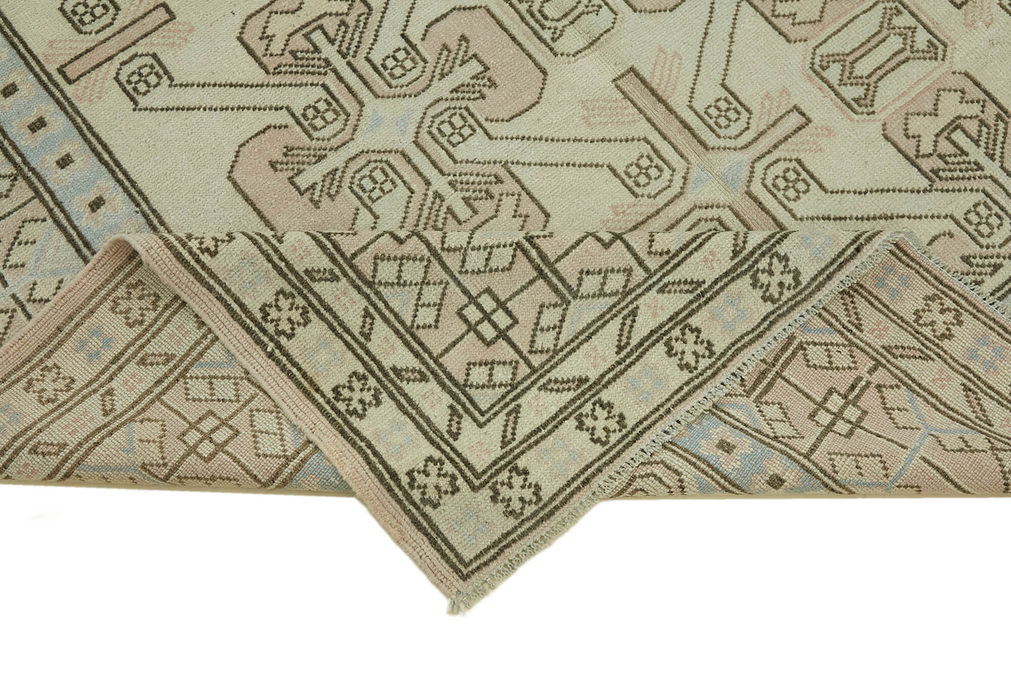 6x8 Vintage Handmade Anatolian Rug - 46805