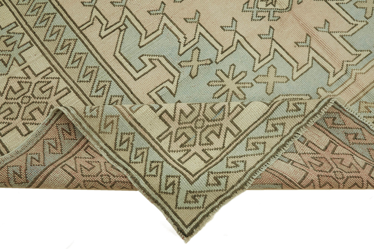 7x9 Hand-Knotted Anatolian Rug - 46807