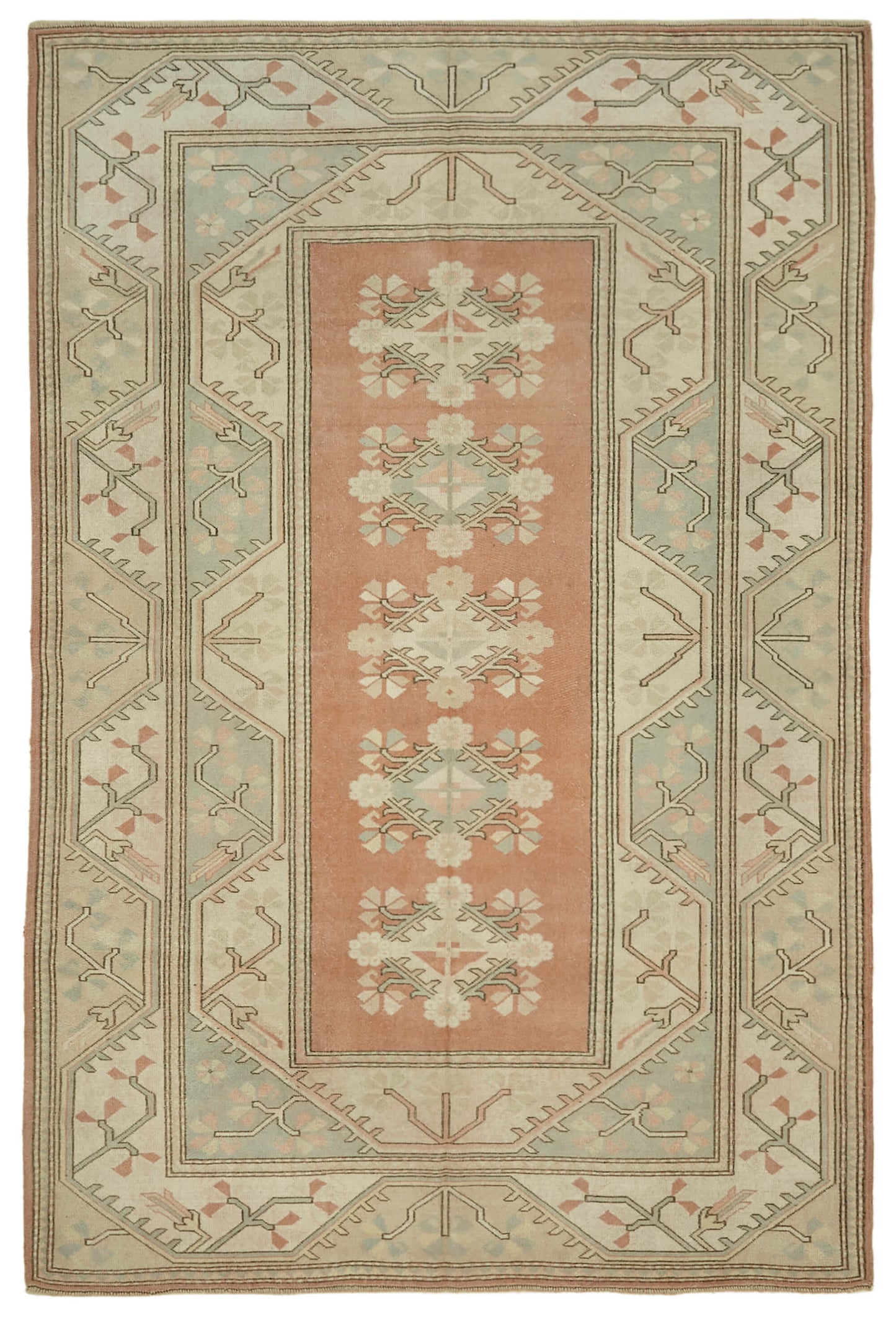 6x10 Vintage Handmade Anatolian Rug - 46811