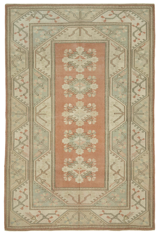 6x10 Vintage Handmade Anatolian Rug - 46811