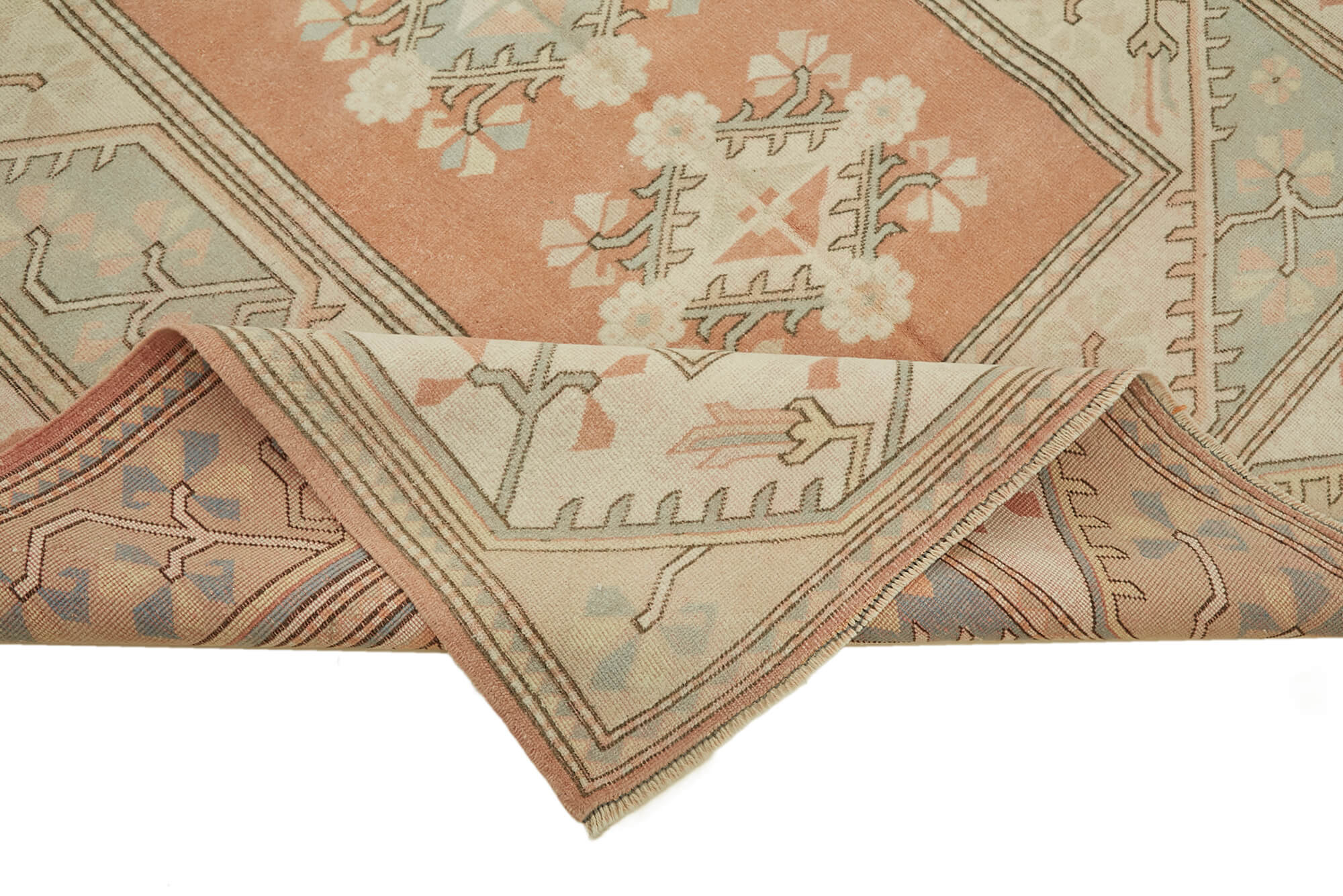 6x10 Vintage Handmade Anatolian Rug - 46811