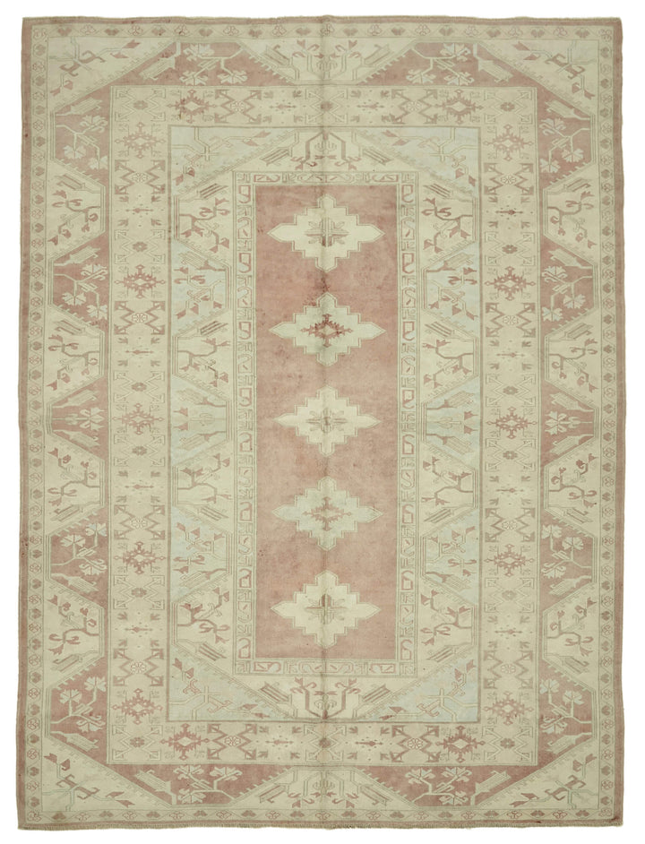 7x9 Vintage Handmade Anatolian Rug - 46812