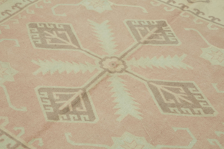 7x10 Vintage Handmade Anatolian Rug - 46813