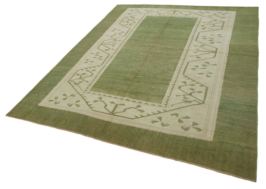 7x11 Vintage Handmade Anatolian Rug - 46814