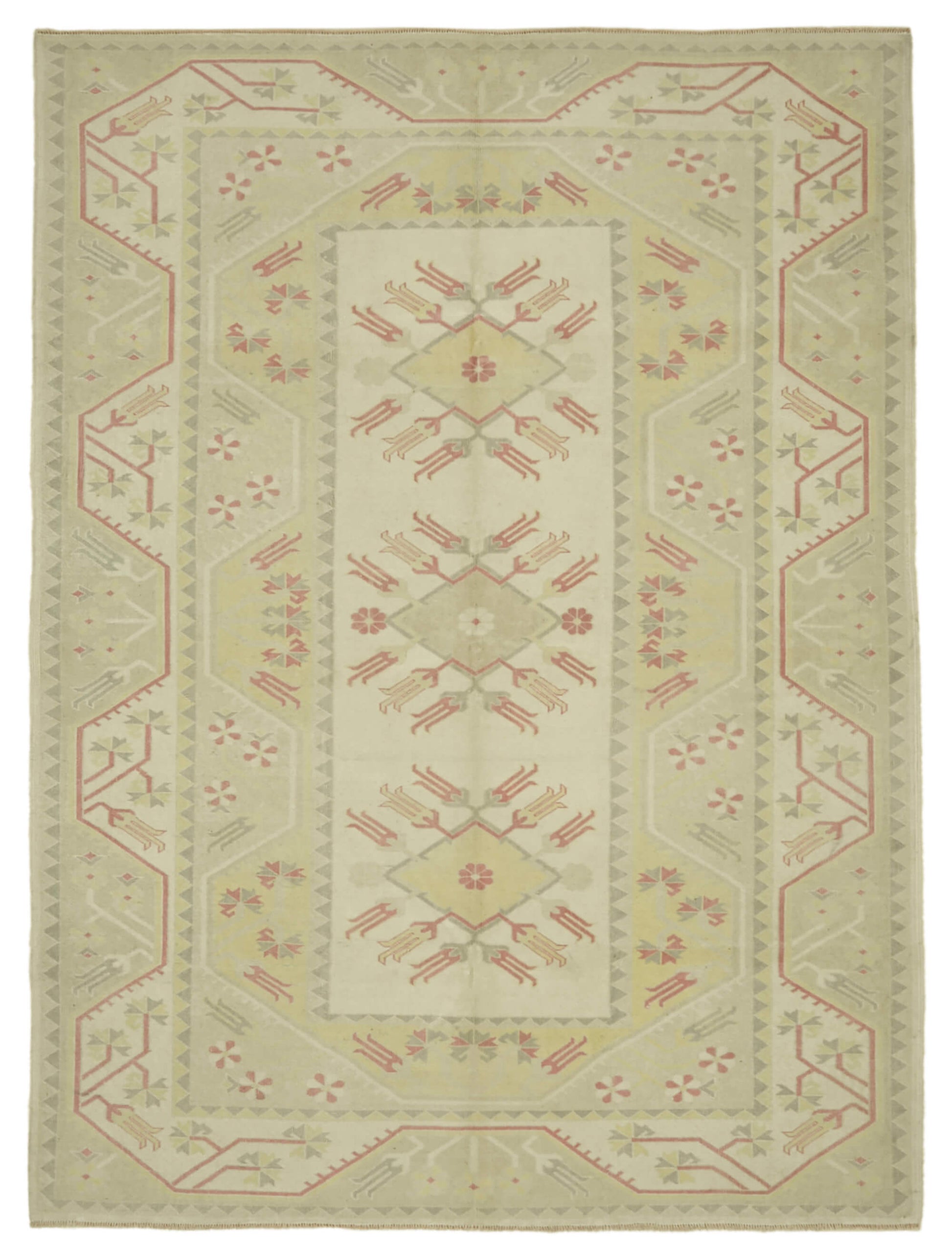 6x9 Vintage Handmade Anatolian Rug - 46816