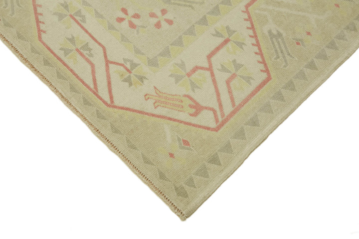 6x9 Vintage Handmade Anatolian Rug - 46816
