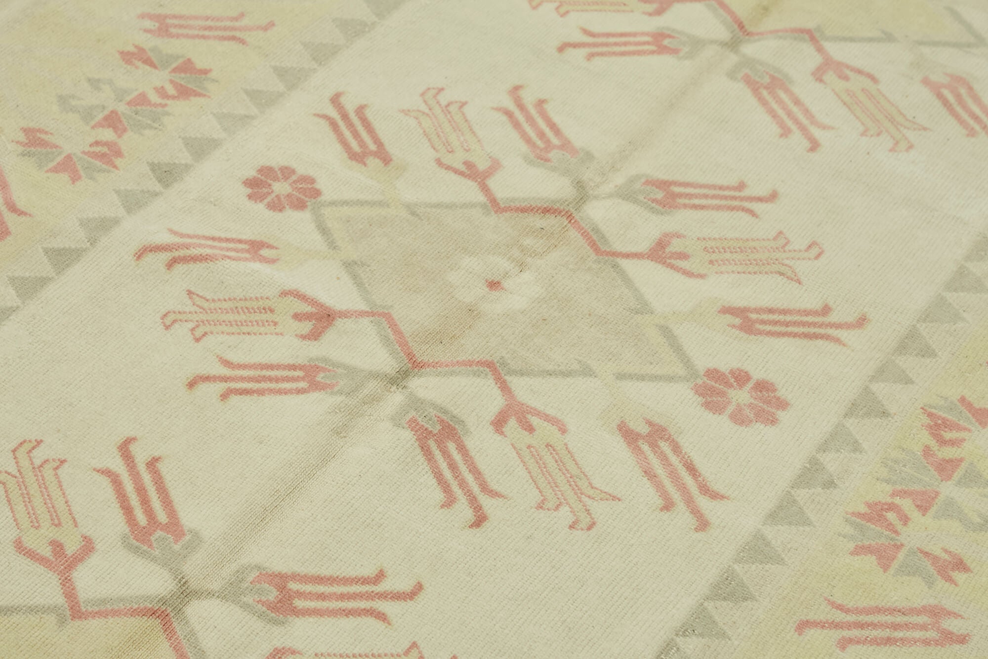 6x9 Vintage Handmade Anatolian Rug - 46816