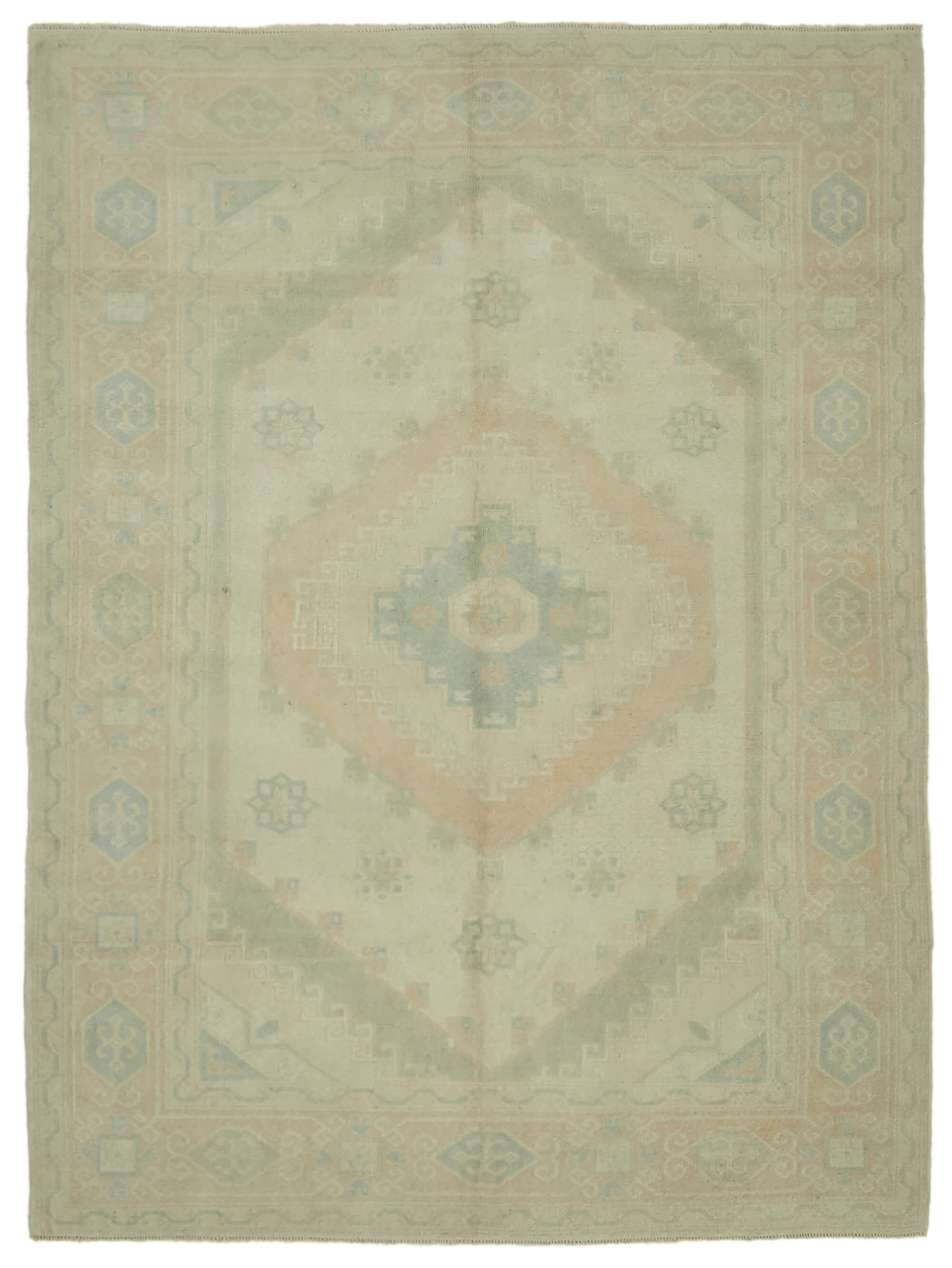 6x9 Vintage Handmade Anatolian Rug - 46818