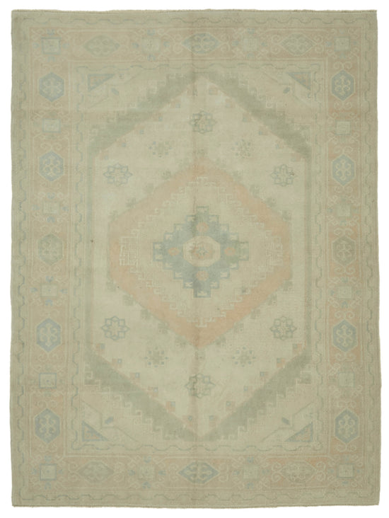 6x9 Vintage Handmade Anatolian Rug - 46818