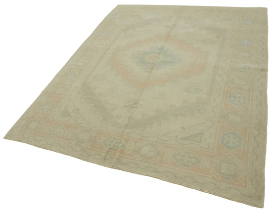6x9 Vintage Handmade Anatolian Rug - 46818
