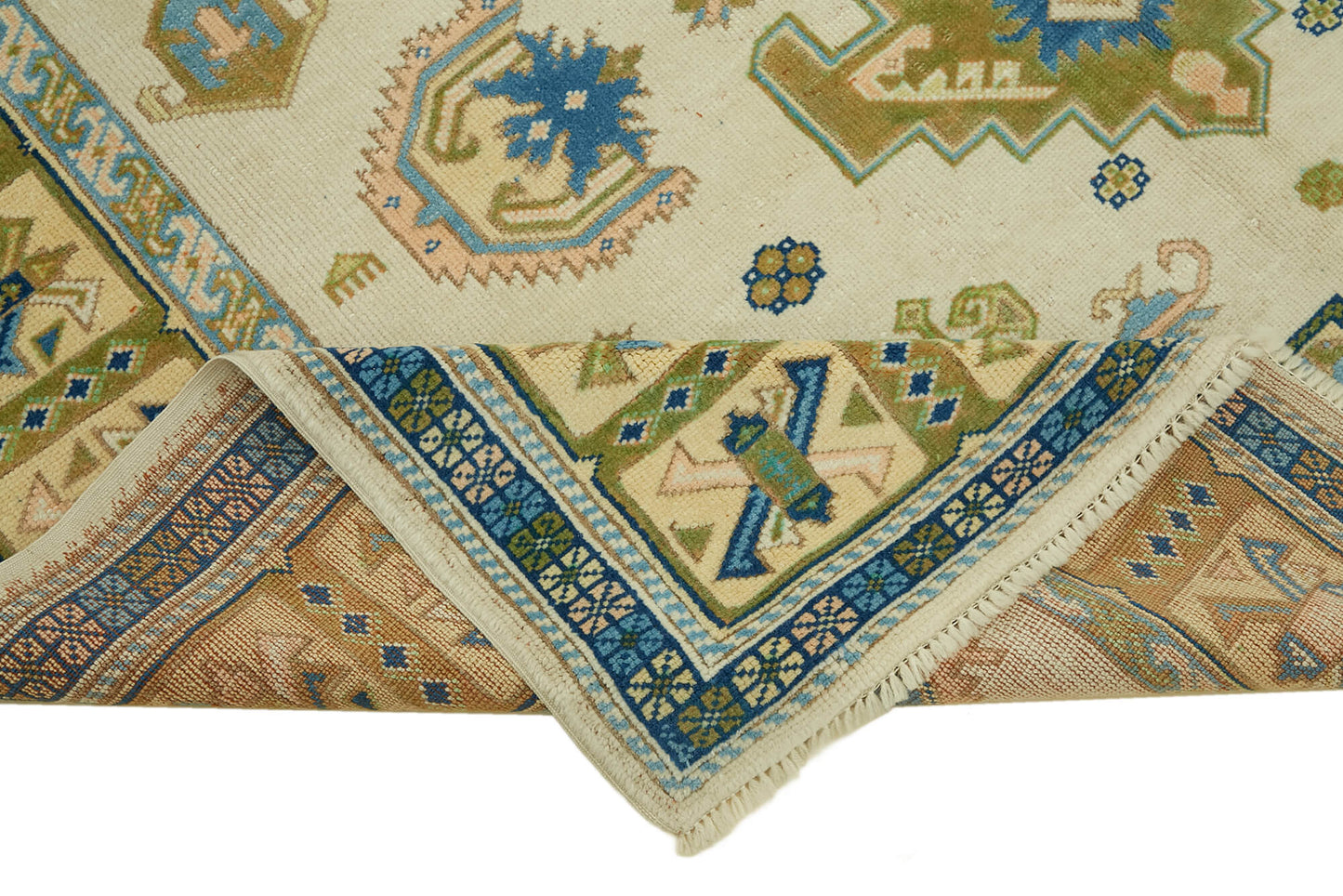 7x10 Vintage Handmade Anatolian Rug - 46819