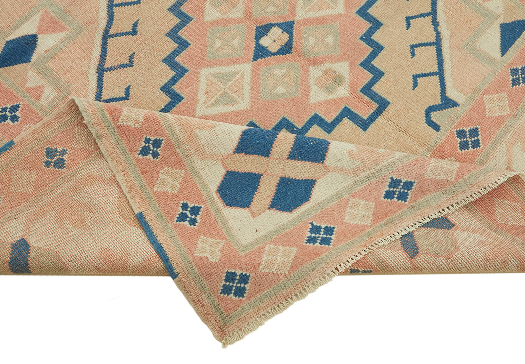 6x8 Vintage Handmade Anatolian Rug - 46821