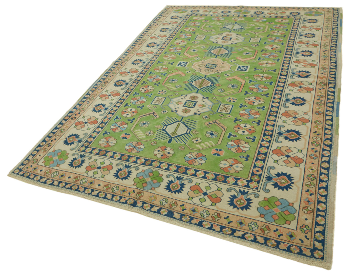 6x9 Vintage Handmade Anatolian Rug - 46822