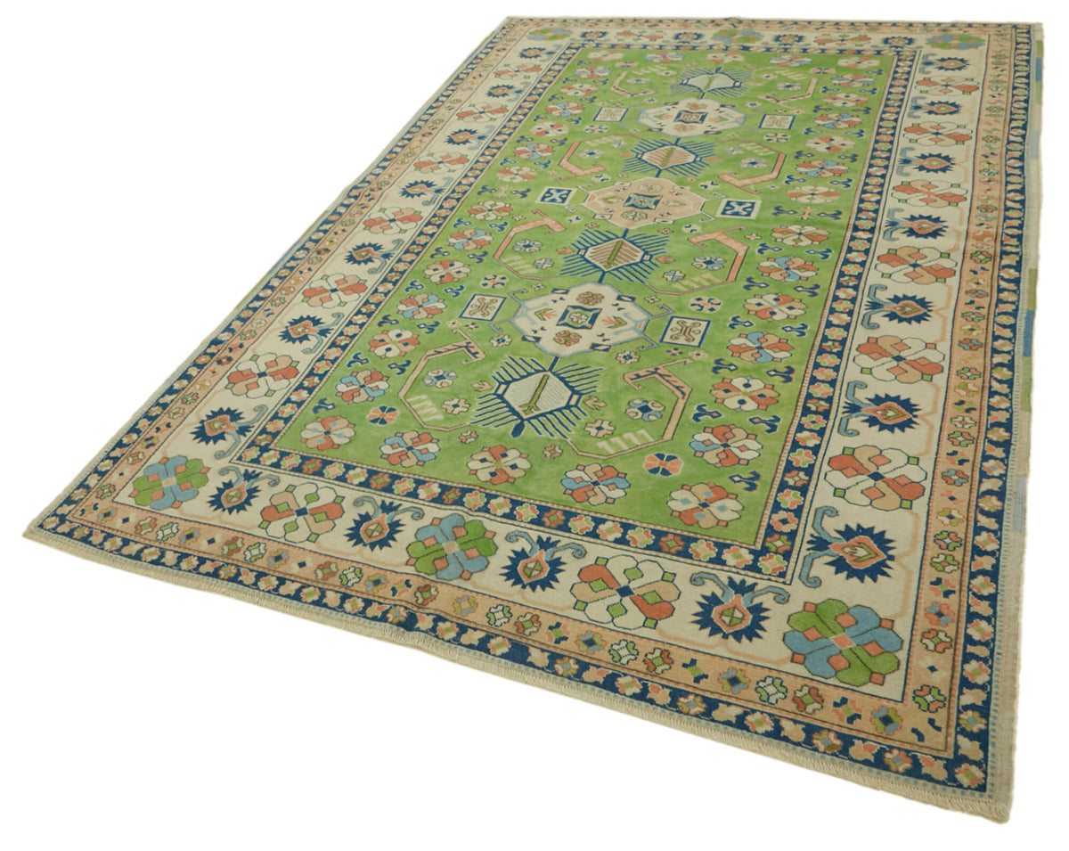 6x9 Hand-Knotted Anatolian Rug - 46822