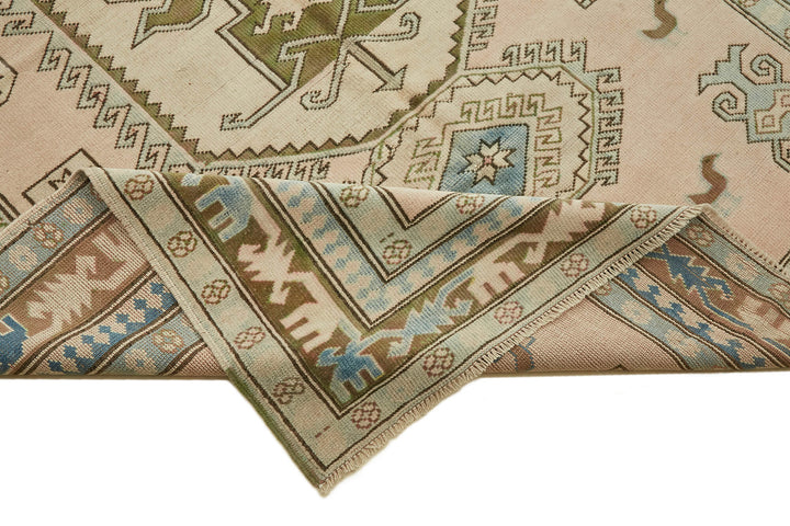 6x8 Vintage Handmade Anatolian Rug - 46823