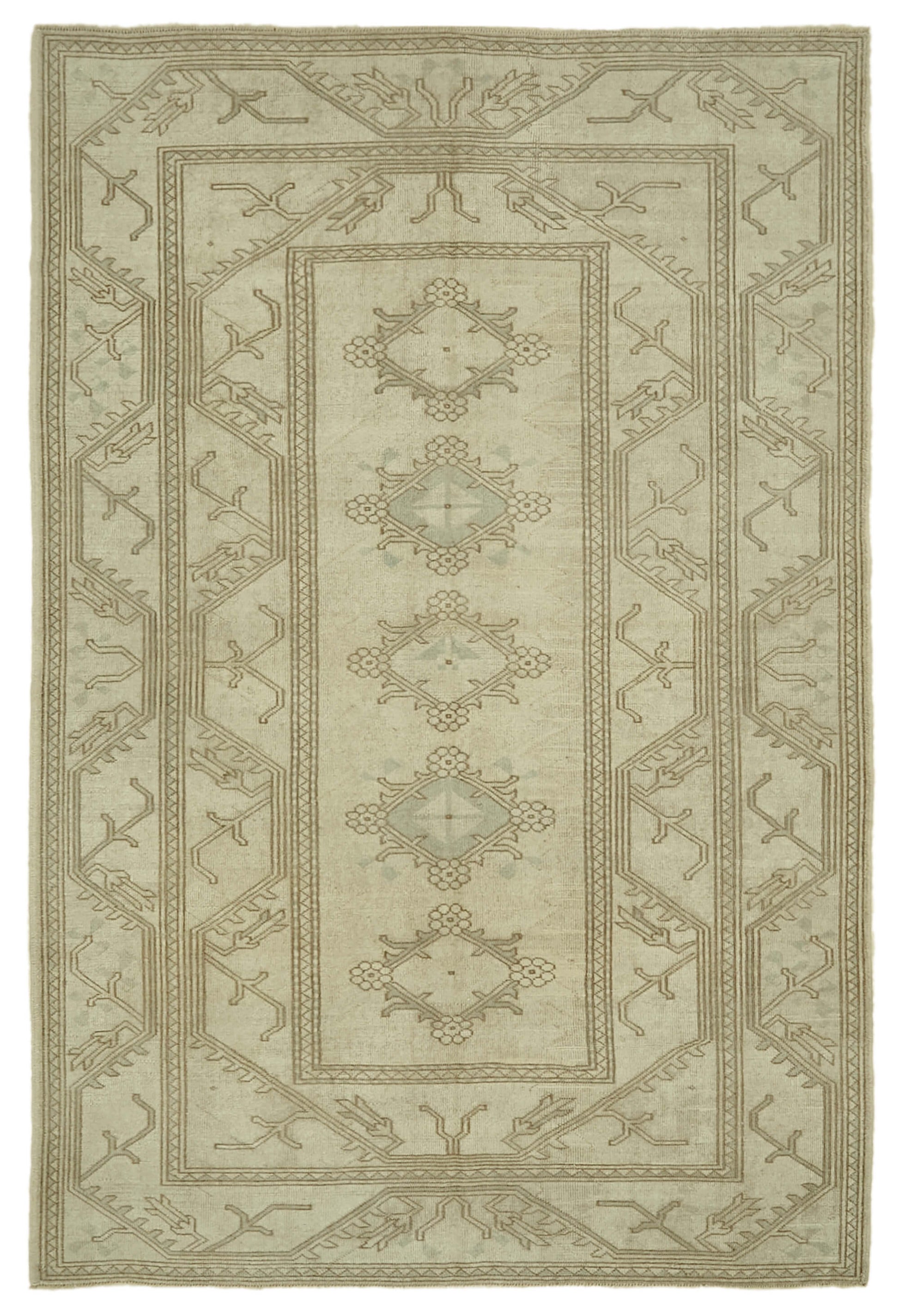 5x8 Vintage Handmade Anatolian Rug - 46824