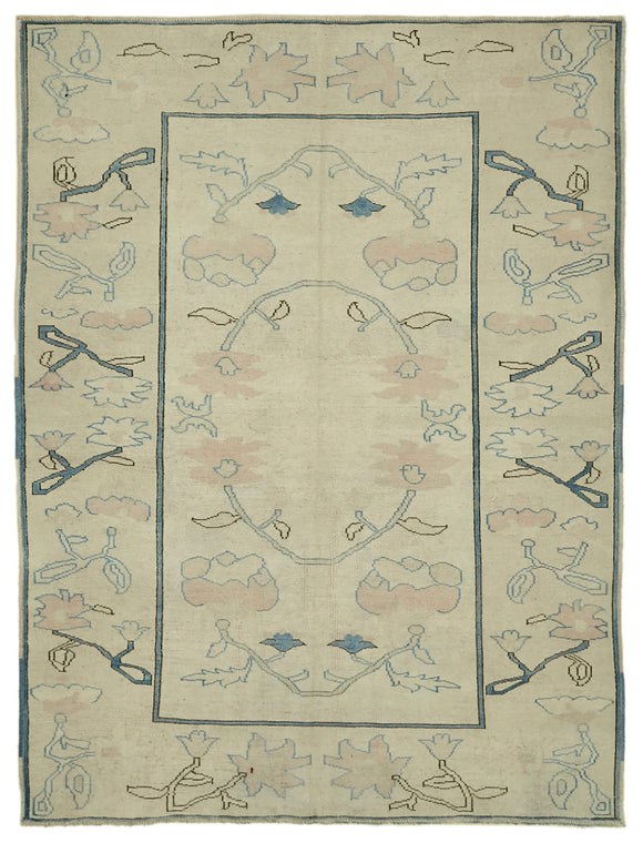 6x8 Vintage Handmade Anatolian Rug - 46826