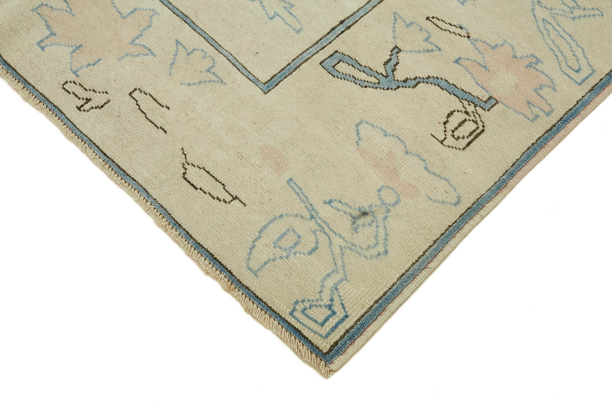 6x8 Vintage Handmade Anatolian Rug - 46826