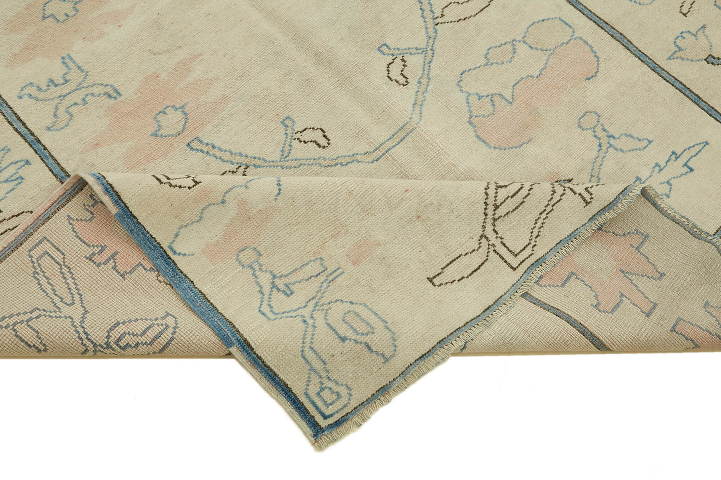 6x8 Vintage Handmade Anatolian Rug - 46826