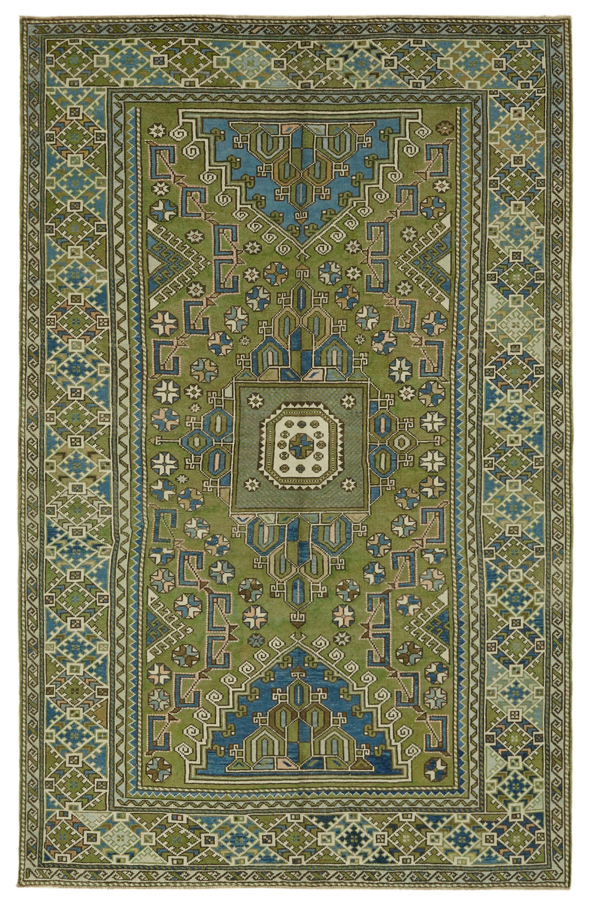 6x10 Vintage Handmade Anatolian Rug - 46828