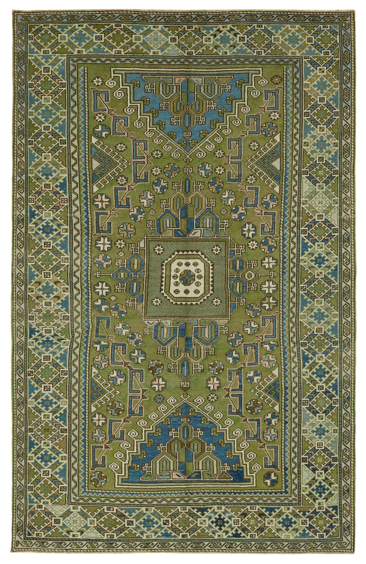 6x10 Vintage Handmade Anatolian Rug - 46828