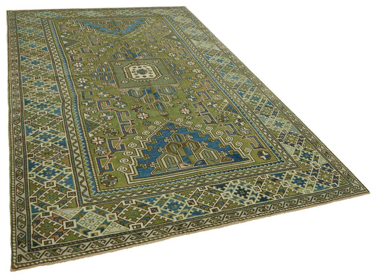 6x10 Vintage Handmade Anatolian Rug - 46828