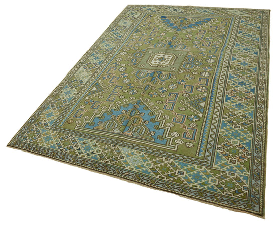 6x10 Vintage Handmade Anatolian Rug - 46828