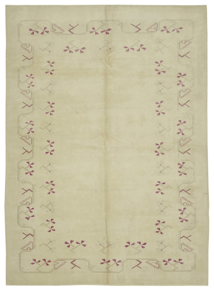 7x9 Vintage Handmade Anatolian Rug - 46829