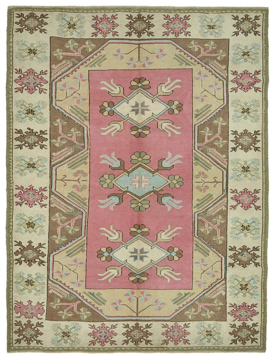 7x9 Vintage Handmade Anatolian Rug - 46831