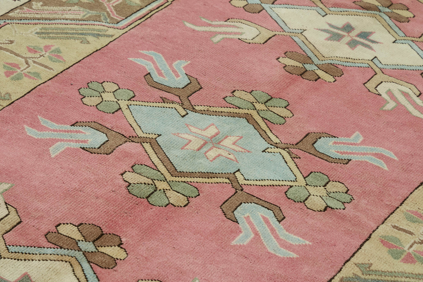 7x9 Vintage Handmade Anatolian Rug - 46831