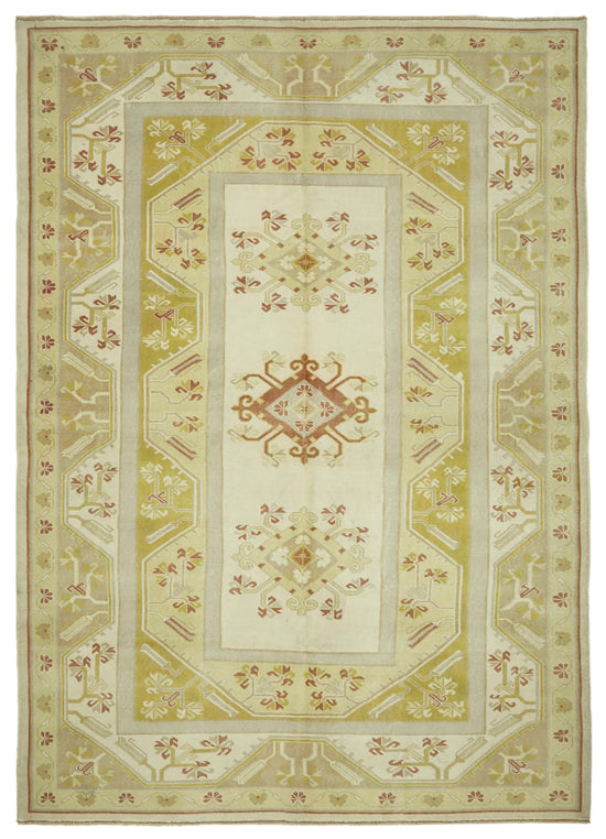 7x9 Vintage Handmade Anatolian Rug - 46832