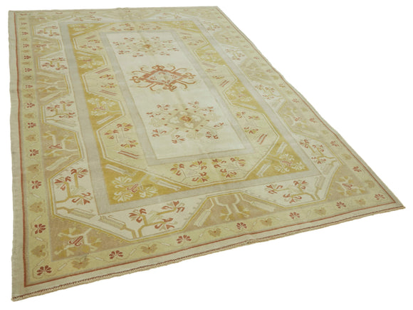 7x9 Vintage Handmade Anatolian Rug - 46832