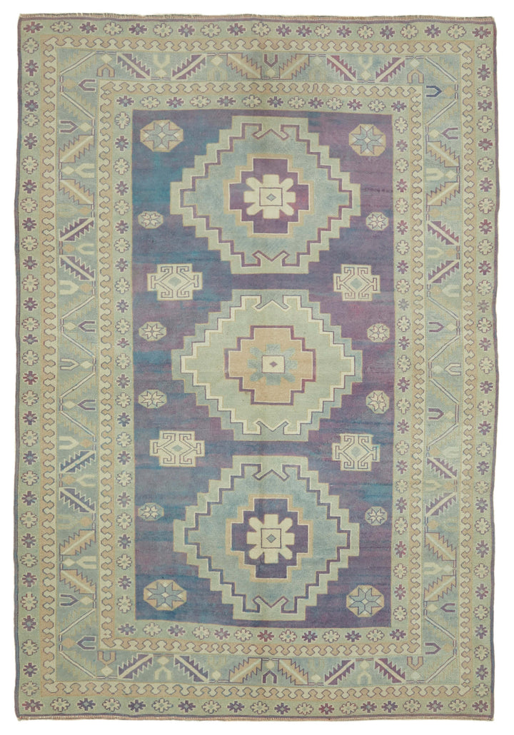 6x10 Vintage Handmade Anatolian Rug - 46833