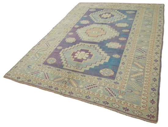 6x10 Vintage Handmade Anatolian Rug - 46833