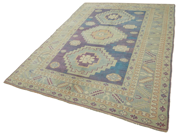 6x10 Vintage Handmade Anatolian Rug - 46833