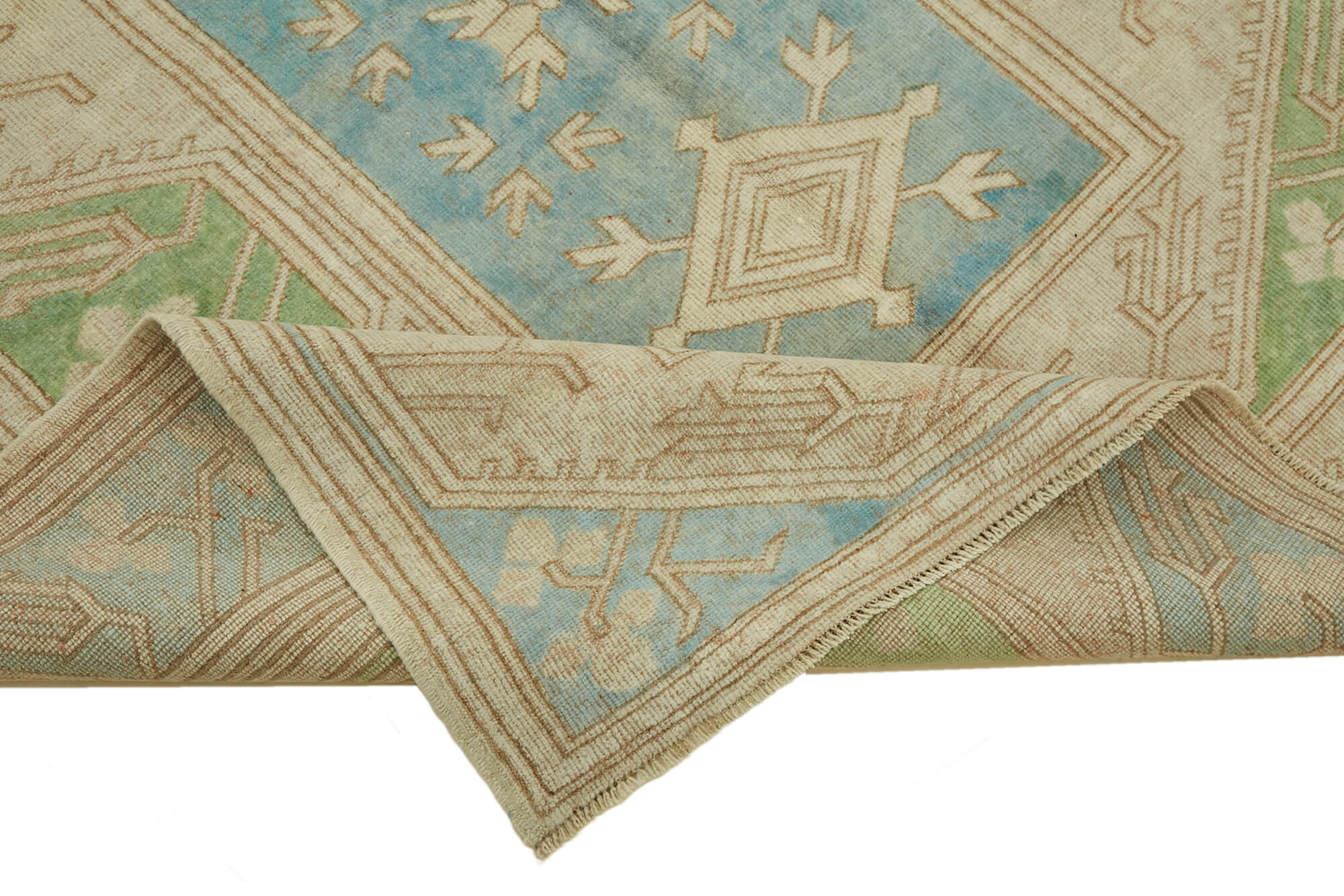 6x8 Vintage Handmade Anatolian Rug - 46834