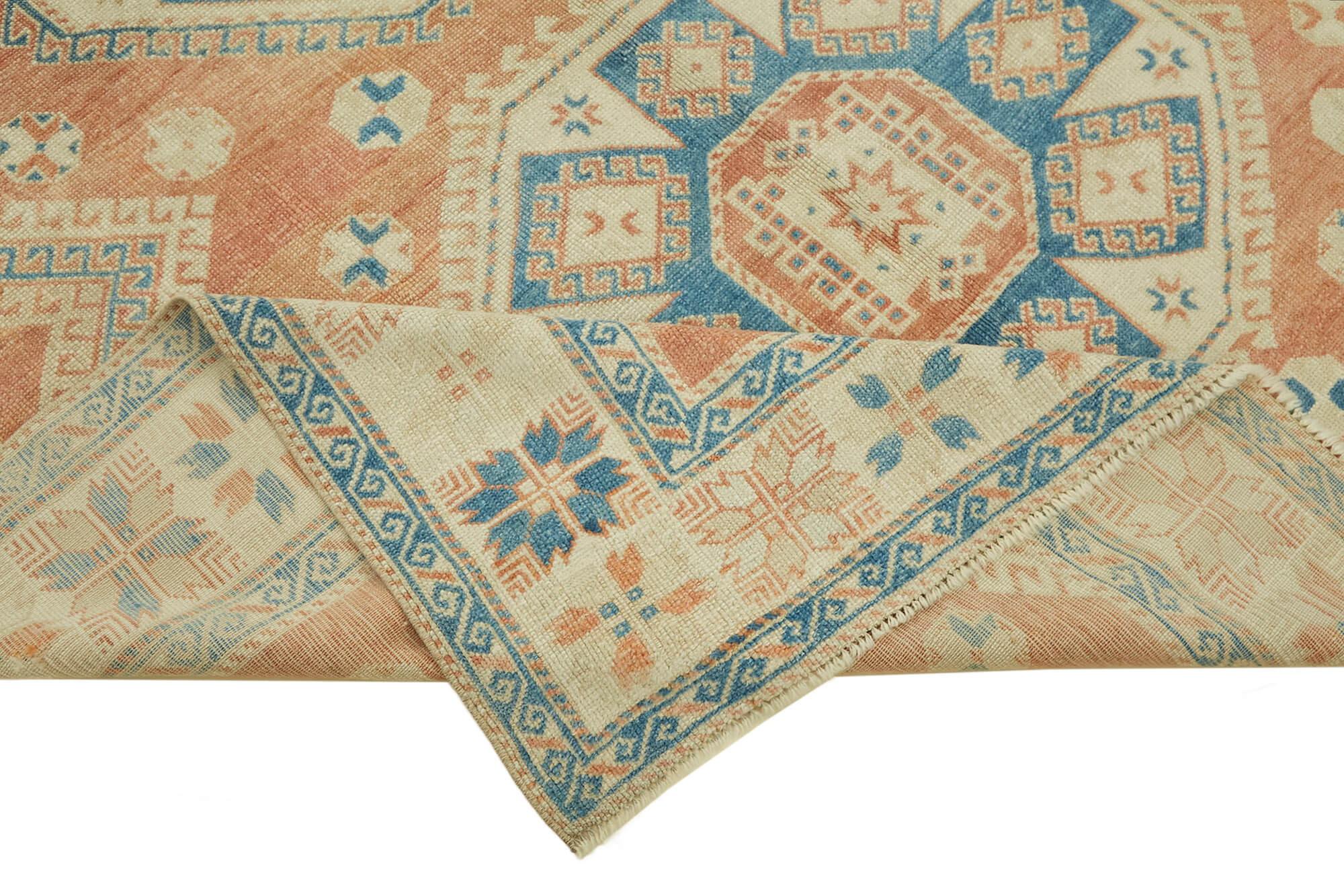 6x10 Vintage Handmade Anatolian Rug - 46837