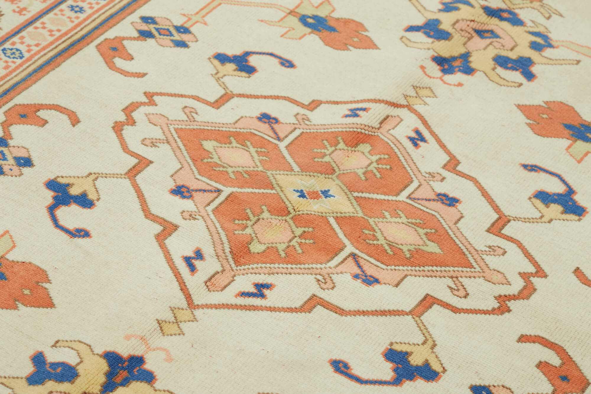 6x8 Vintage Handmade Anatolian Rug - 46840