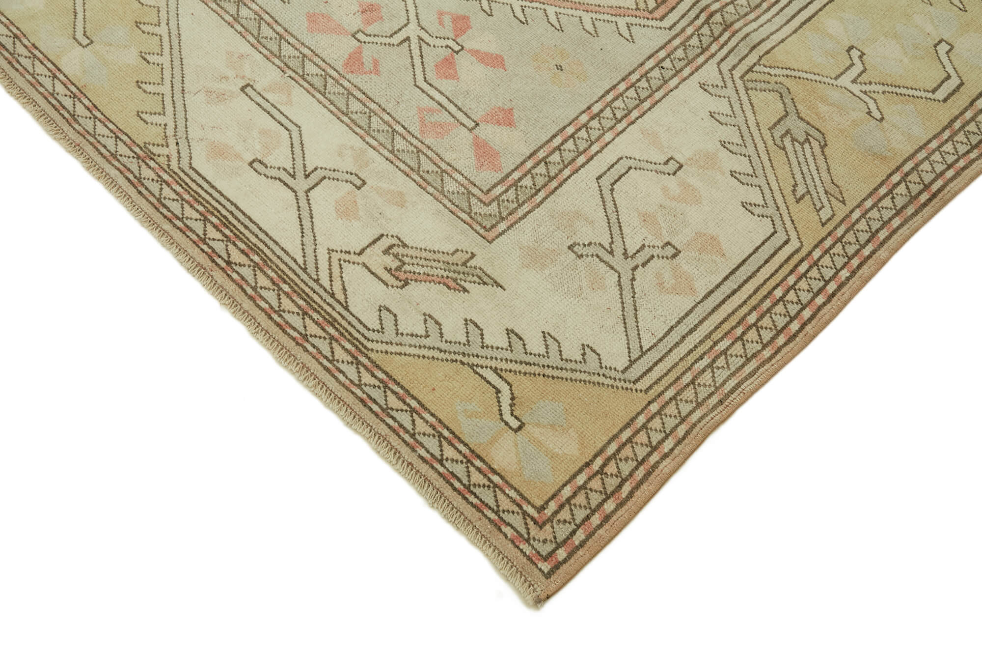6x9 Vintage Handmade Anatolian Rug - 46843