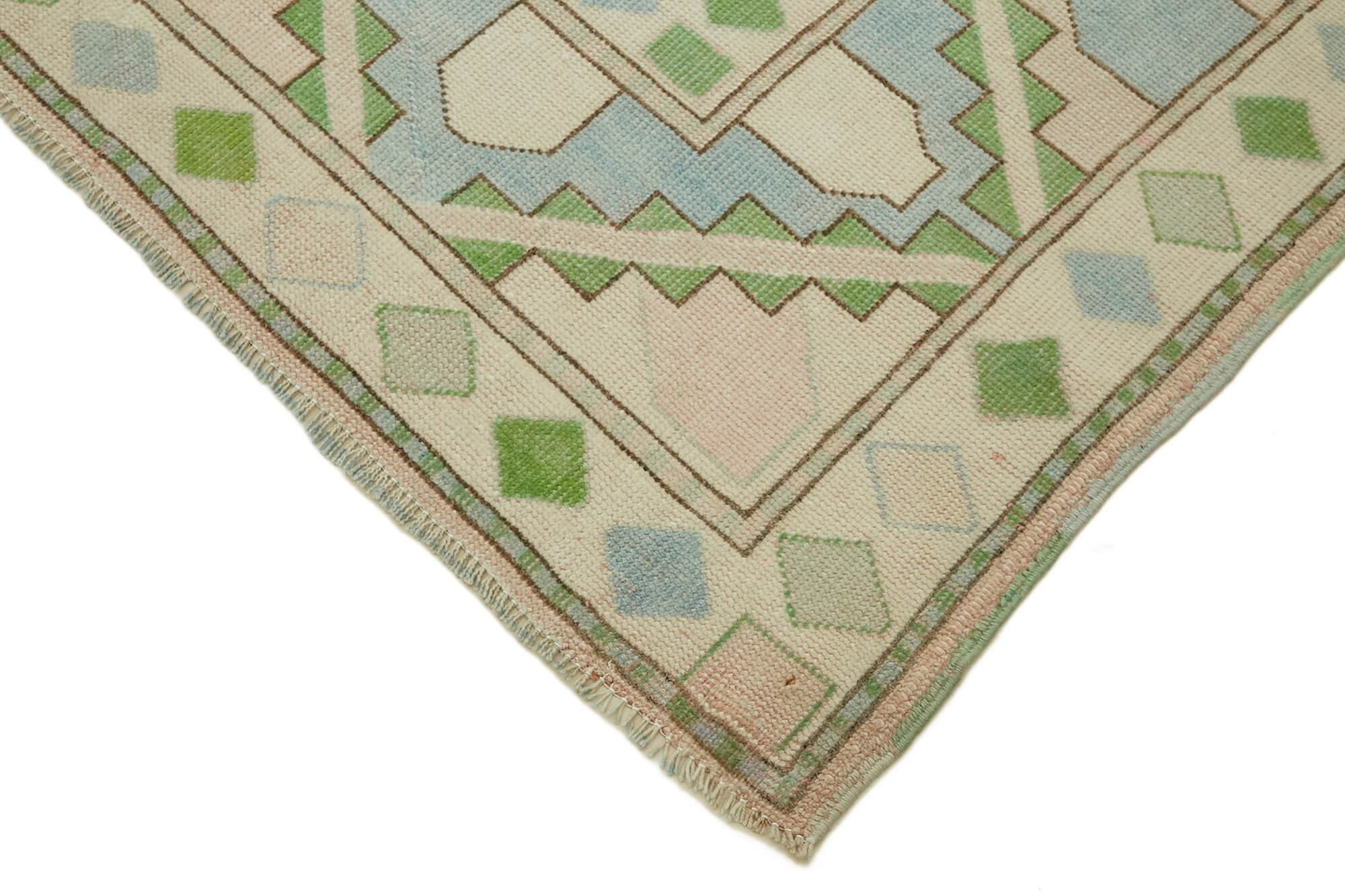 7x10 Vintage Handmade Anatolian Rug - 46844