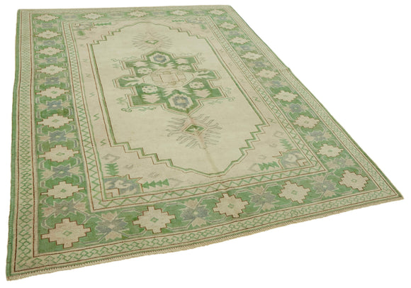 6x8 Vintage Handmade Anatolian Rug - 46846