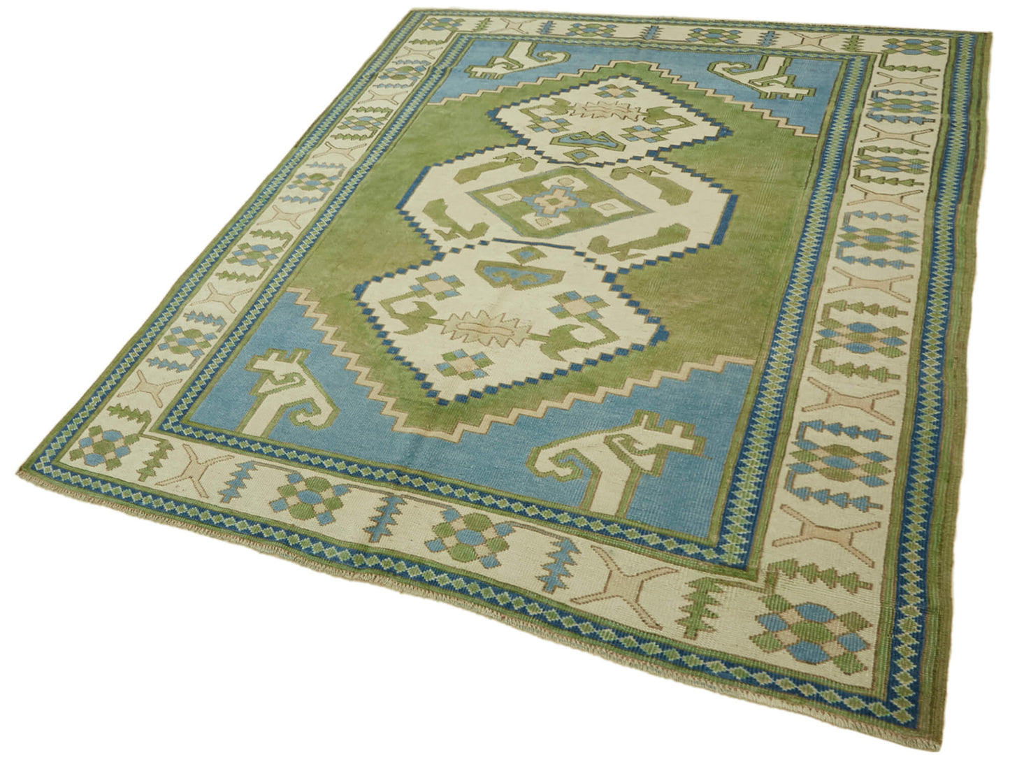 6x8 Vintage Handmade Anatolian Rug - 46847