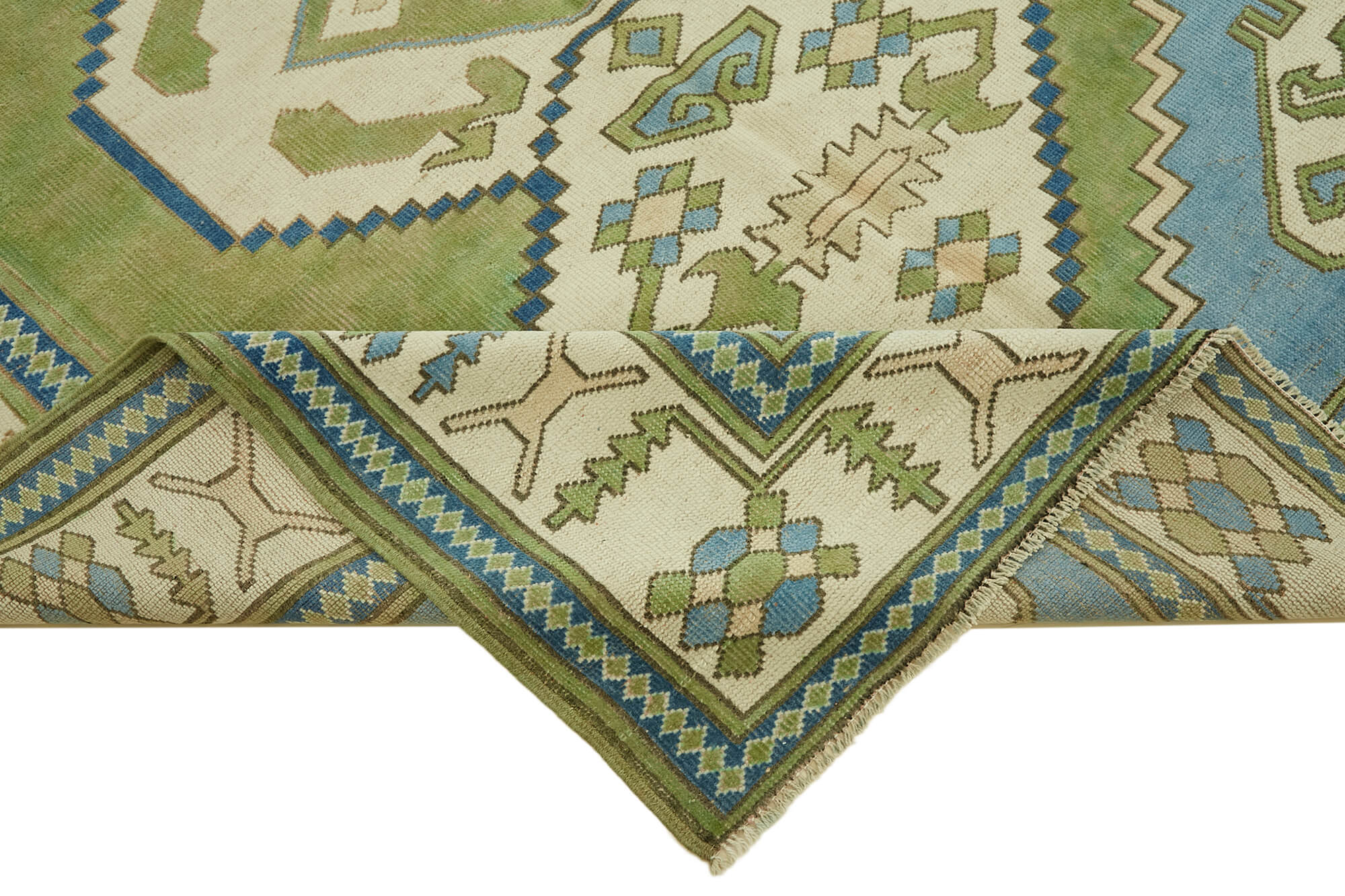 6x8 Vintage Handmade Anatolian Rug - 46847