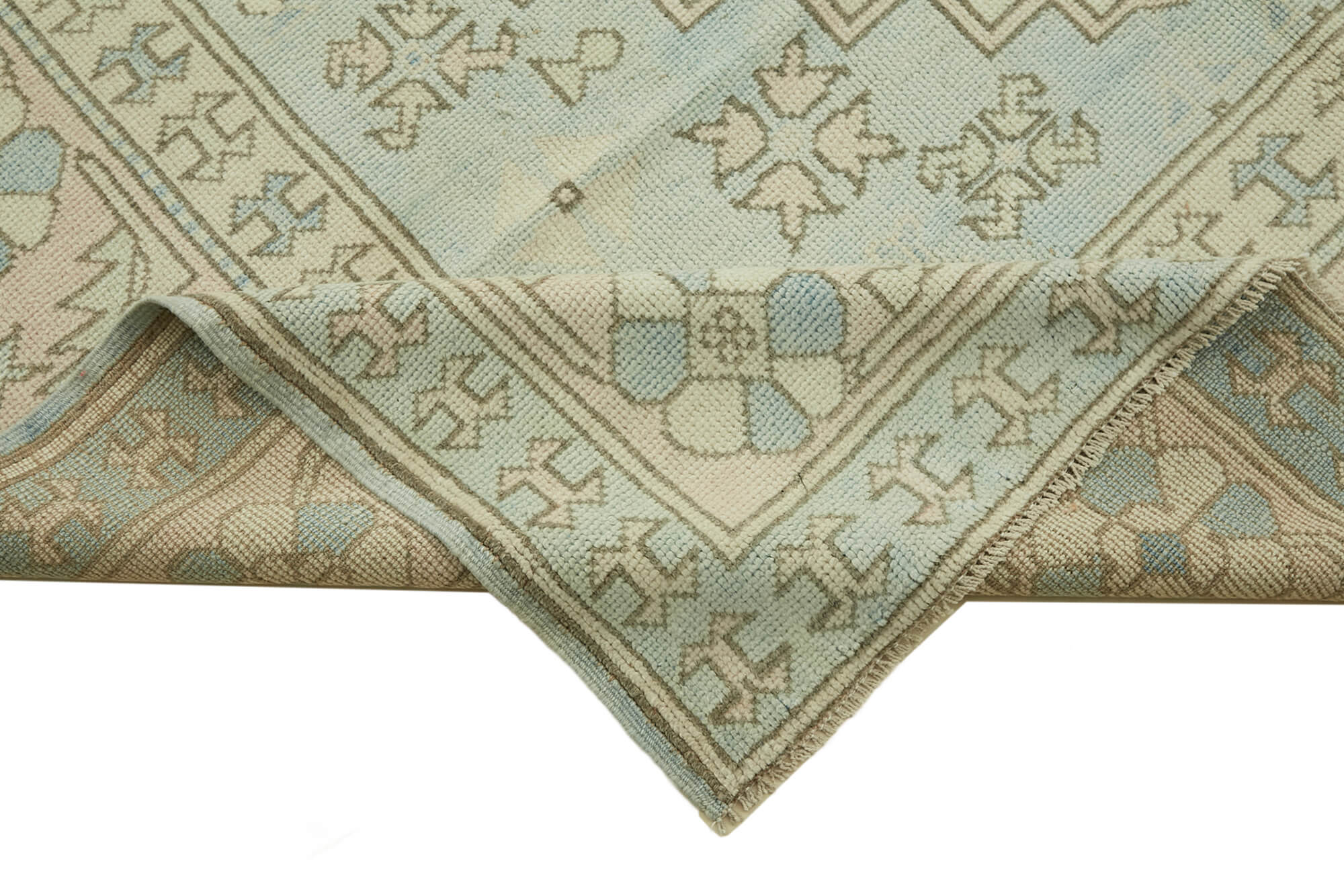 7x10 Vintage Handmade Anatolian Rug - 46848