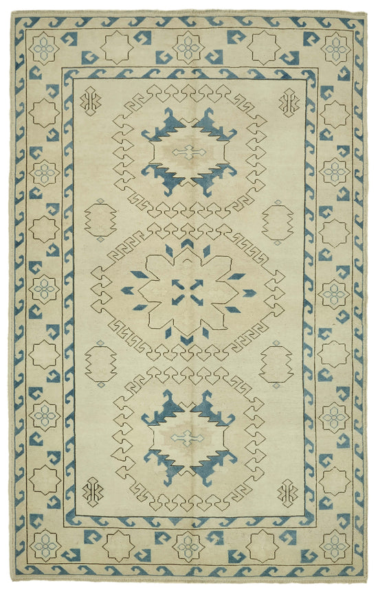 7x10 Vintage Handmade Anatolian Rug - 46849