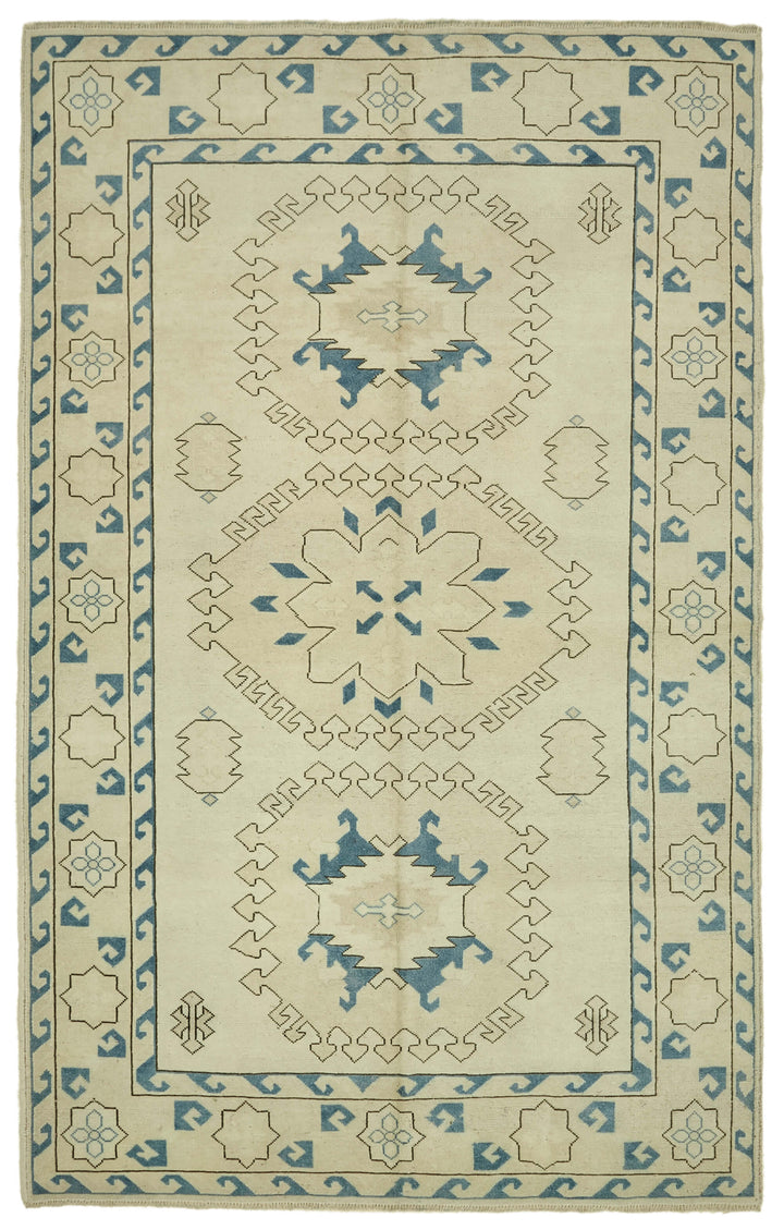 7x10 Vintage Handmade Anatolian Rug - 46849