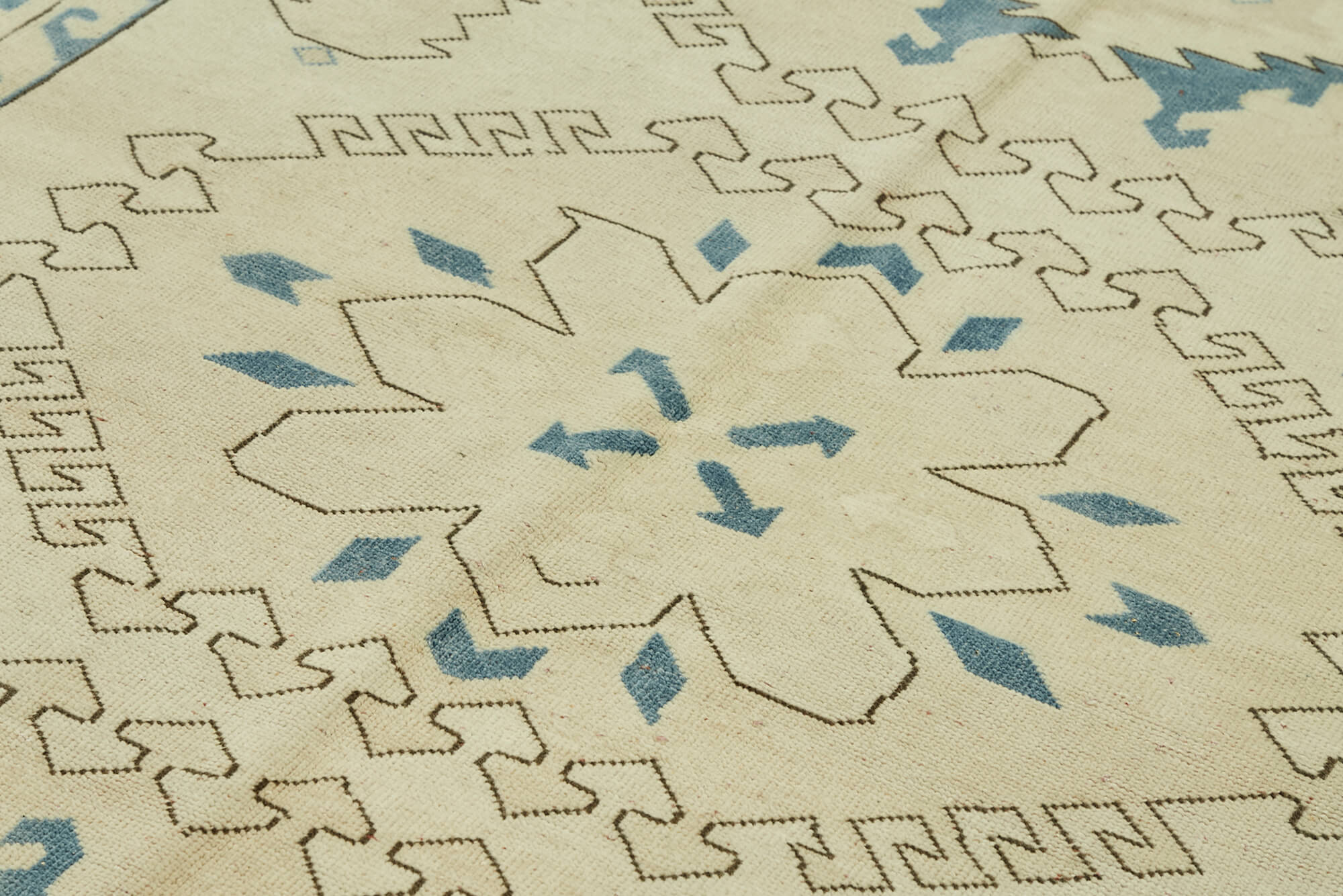 7x10 Vintage Handmade Anatolian Rug - 46849