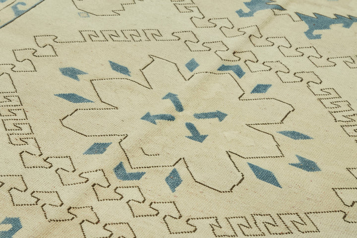 7x10 Vintage Handmade Anatolian Rug - 46849