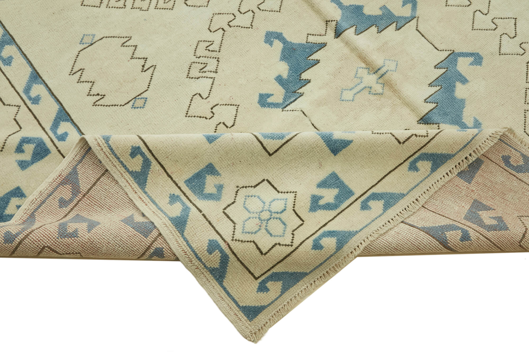 7x10 Vintage Handmade Anatolian Rug - 46849